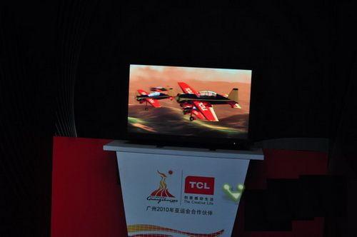 TCL 3D電視閃亮CEF，3D電視在2010真的“火”了