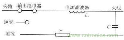 閉合逆變電路時簡化電路圖