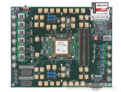 Xilinx Virtex Pro X FPGA的測(cè)試評(píng)估板