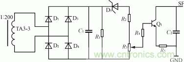 圖4  偏磁檢測(cè)電路