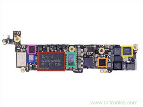 土豪金iPhone 5S拆解：內(nèi)部結(jié)構(gòu)升級(jí)，維修難度增加