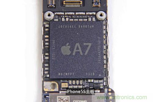 土豪金iPhone 5S拆解：內(nèi)部結(jié)構(gòu)升級(jí)，維修難度增加