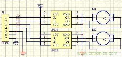 場效應(yīng)管組成的H橋驅(qū)動(dòng)電路