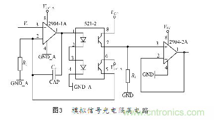 線性光電隔離電子電路的設(shè)計(jì)