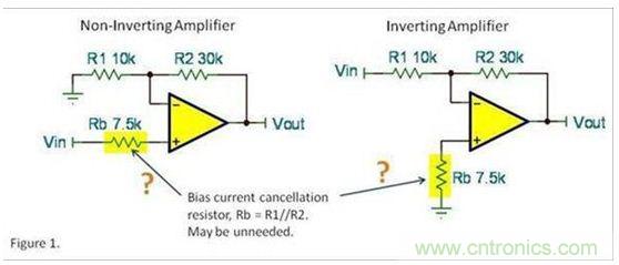 輸入偏置電流真的能消除電阻？專(zhuān)家為你解惑