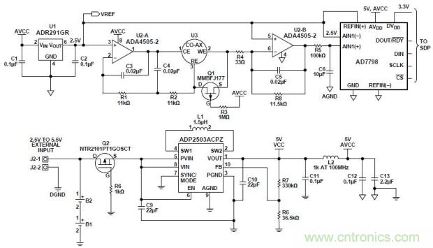 低功耗、單電源的電化學(xué)傳感器有毒氣體探測(cè)器