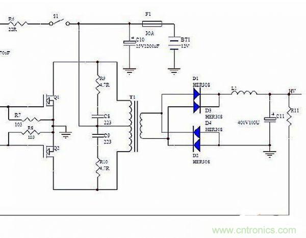 高頻逆變電源中的前級開閉環(huán)電路設(shè)計