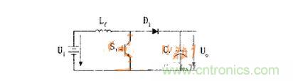 不隔離的基本升壓直流變換器