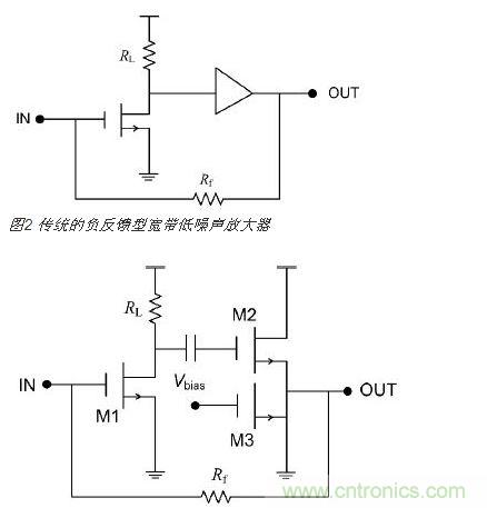改進(jìn)的負(fù)反饋型寬帶低噪聲放大器