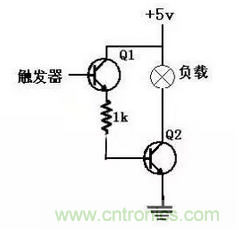 三極管開關(guān)電路