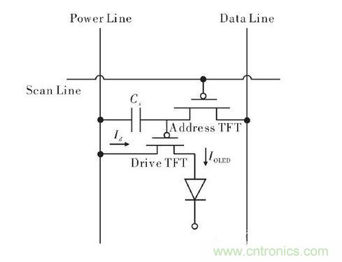 OLED 雙管驅動電路