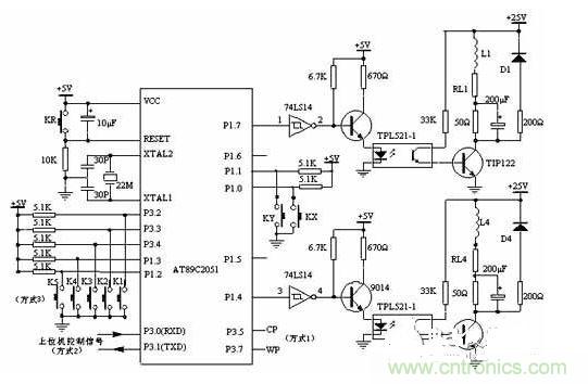 步進電機驅動器系統(tǒng)電路原理圖