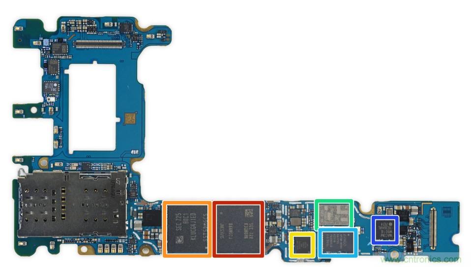 三星Note 8拆解，模塊化+分離式設(shè)計成趨勢？
