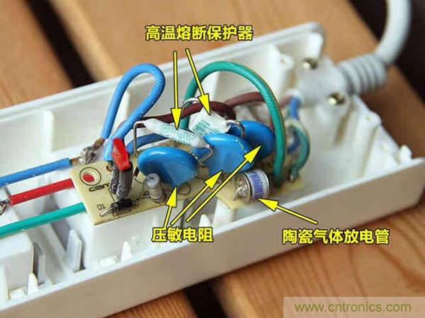 電源插座如何防雷？巧用壓敏電阻&陶瓷氣體放電管