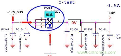 分析MOS管如何控制電流方向的方法