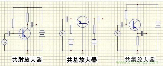 什么是共集、共基、共射放大器？如何分辨3類放大器