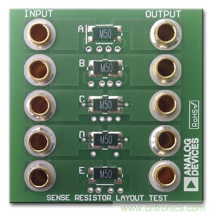 改進低值分流電阻的焊盤布局，優(yōu)化高電流檢測精度