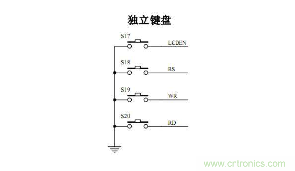 單片機(jī)中的獨立按鍵與矩陣鍵盤