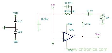 如何利用TINA-TI來完成跨阻放大電路的穩(wěn)定性設計