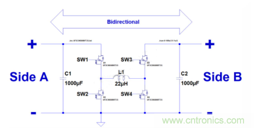 如何用碳化硅MOSFET設(shè)計(jì)雙向降壓-升壓轉(zhuǎn)換器？