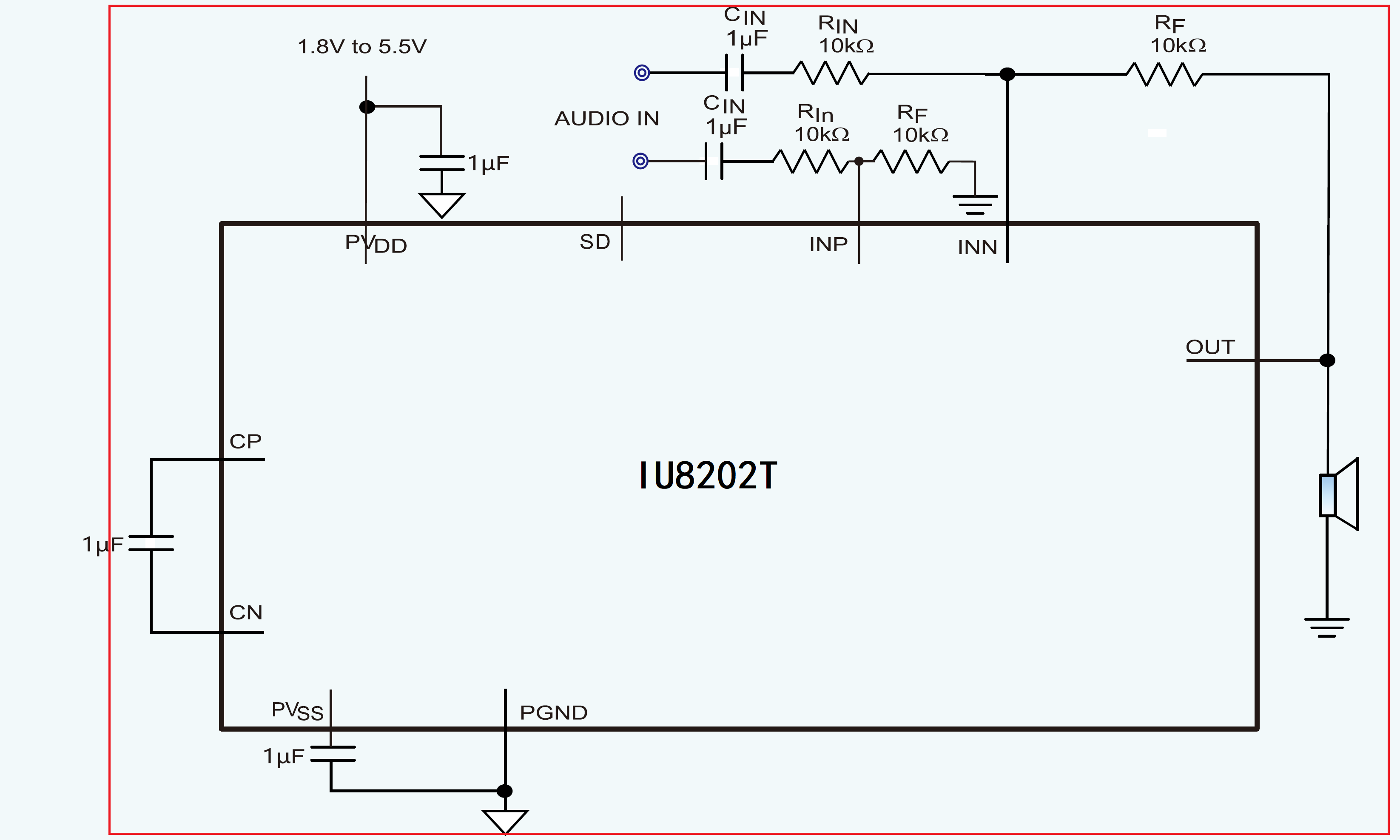 IU8202 適用于OWS耳機(jī)的無(wú)POP聲超低功耗400mW單聲道G類耳放IC方案