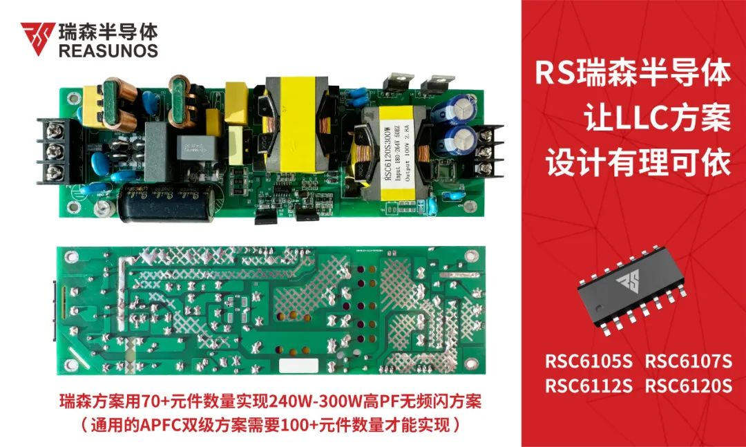 RS瑞森半導體之LLC方案設(shè)計有“理”可依