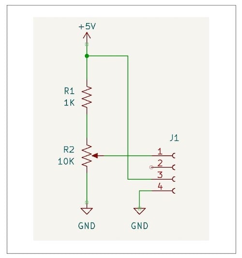 使用 M5Stack 內(nèi)核控制基于電位器的伺服電機(jī)