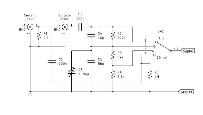 設計寬帶模擬電壓和電流表