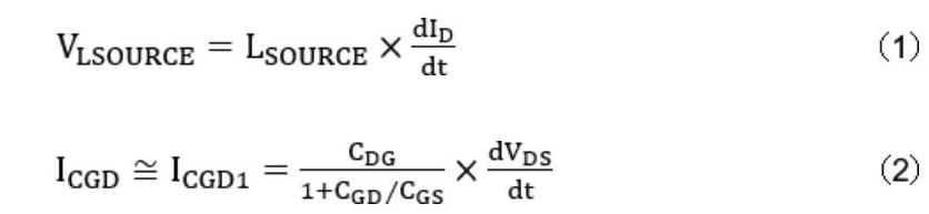 低邊開關(guān)關(guān)斷時(shí)的柵極 – 源極間電壓的動(dòng)作